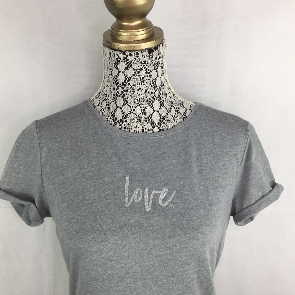 Victoria's Secret Sparkle Love T-Shirt